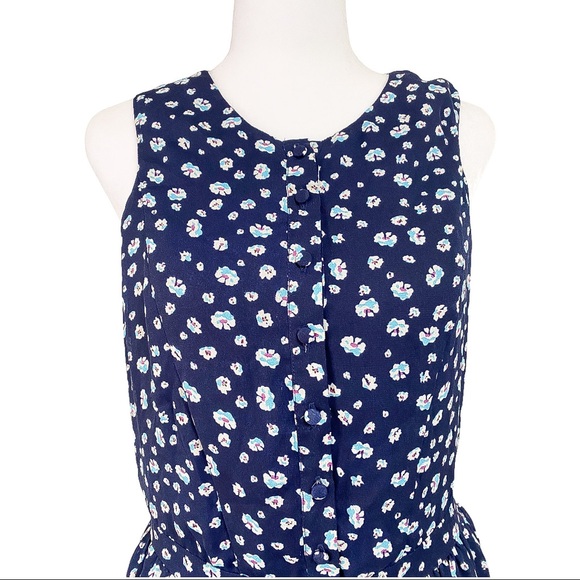 Floral Sleeveless midi dress - Picture 3 of 4